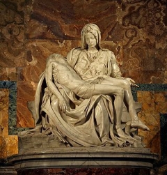 Микеланджело. Пиета. 1498-99. Рим. Собор Св.Петра